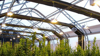 Mushroom Light Deprivation Greenhouse With Hot Dip Galvanized Steel Pipe