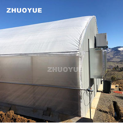Fully Automated Blackout Curtain Polycarbonate Sheet Greenhouse Light Dep Solutions