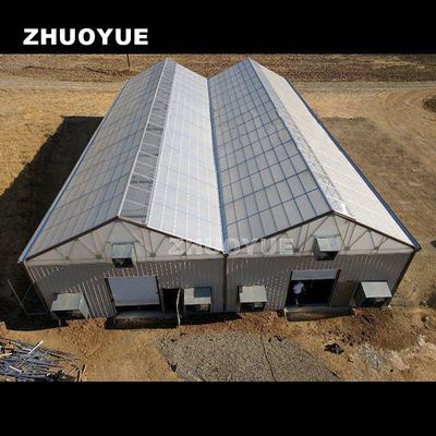 Complete Blackout Pest Control Light Deprivation Greenhouse With Automatic Monitoring System