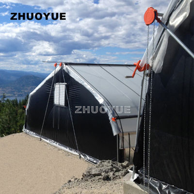 Advanced LED Lighting Greenhouse with Automatic Temperature Humidity and CO2 Control for Superior Plant Growth