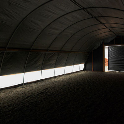 Agricultural 100% Automated  Light Deprivation Greenhouse With Blackout System