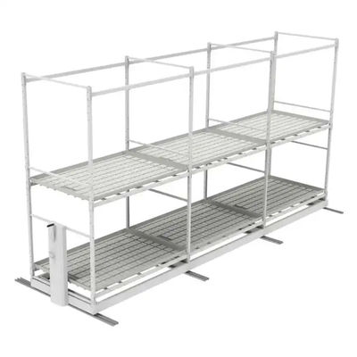 Greenhouse Hydroponic Vertical Farming Racks Mobile Vertical Grow Racks OEM ODM