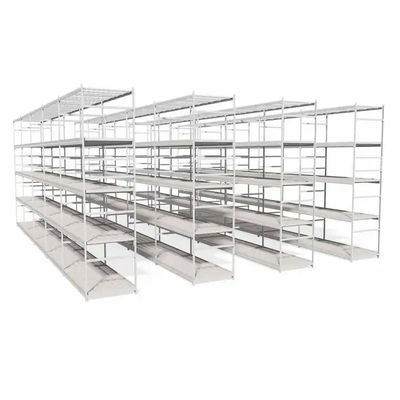 Greenhouse Hydroponic Vertical Farming Racks Mobile Vertical Grow Racks OEM ODM