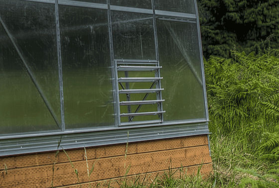Light Dep Wet Curtain Polycarbonate Sheet Structure Greenhouse