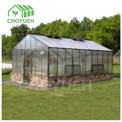 White Polycarbonate Sheet Greenhouse Fire Resistant Easy Install for Eco Friendly Gardening