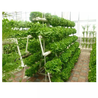 Full Hydroponic System Hydroponic Growing Tower Zip Channel HID Lighting
