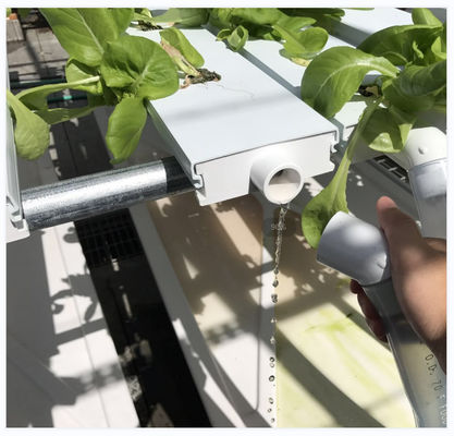 Full Hydroponic System Hydroponic Growing Tower Zip Channel HID Lighting
